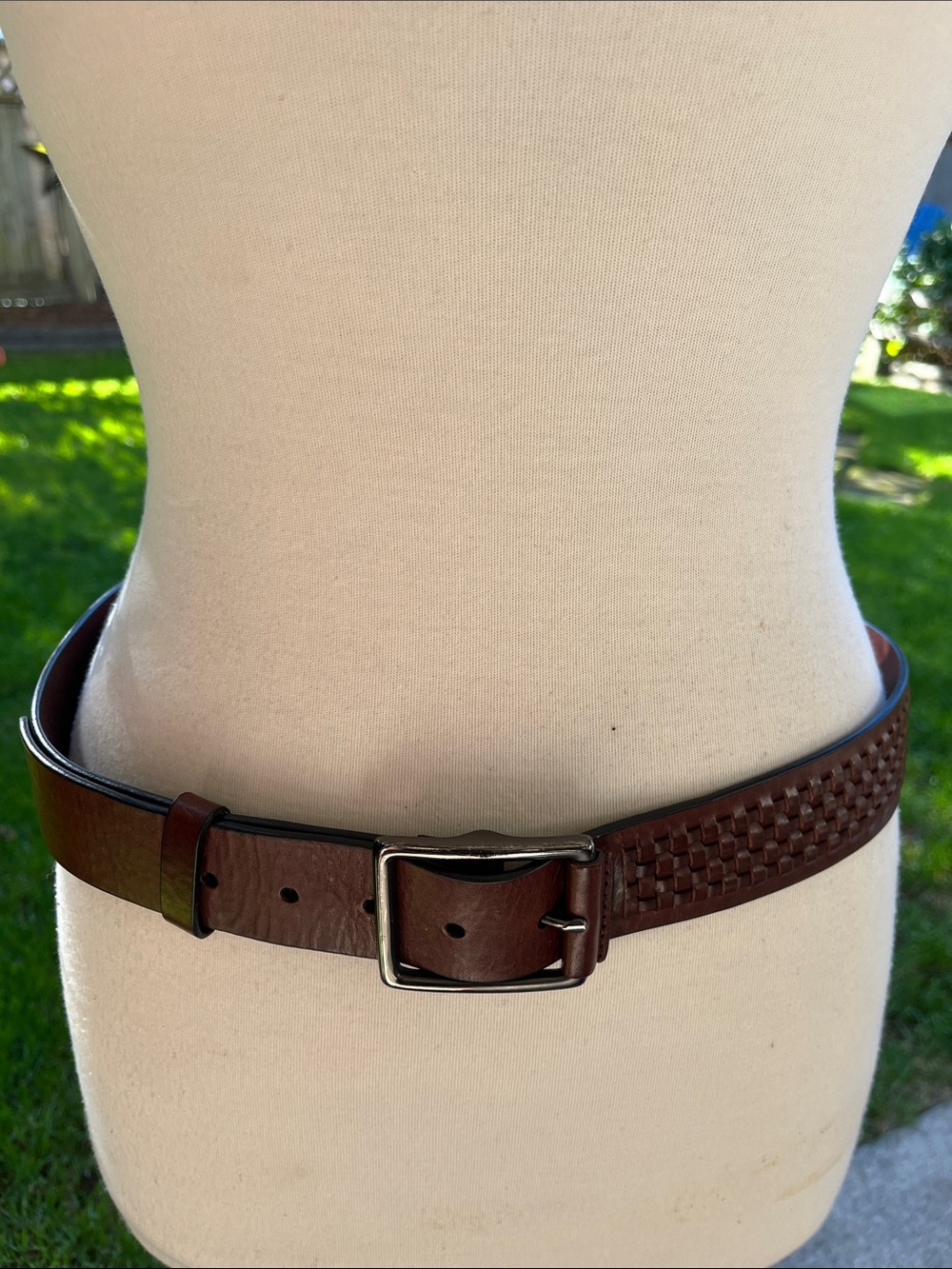 Danier Leather Belt Brown